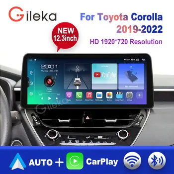 12.3 tolline Android autoraadio Toyota Corolla Sõimamine Lingshang Aasia Lõvi 2019 - 2021 Multimeedia Video Mängija Autoradio GPS