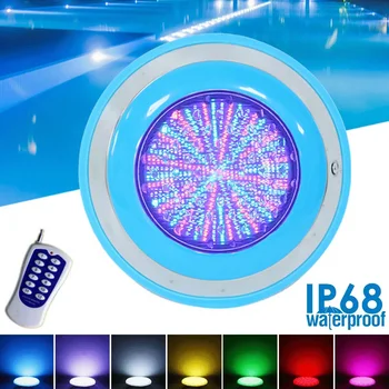 18W RGB LED Bassein Kerge IP68 Veekindel AC/DC12V 6W 9W 12W Väljas RGB Veealuse Valguse Tiik LED Piscina Luz Tähelepanu keskpunktis