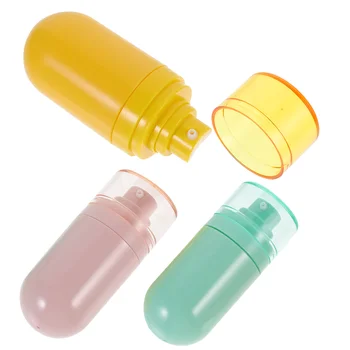 3 Tk Pudel Tualett-tarbed Reisi Emulsioon Paagi Tühjaks Suurus Pudelid Väikeste Konteinerite Abs Tualett-Šampoon Väljas