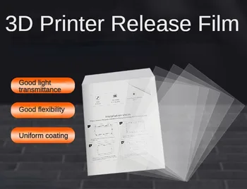 3D-Printer Tarvikud DLP Valgus-Ravitav NFEP Release Film Cast Film 3D-Printer 0.15 kahepoolne Lamineerimine
