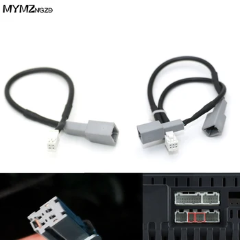 4 6 Pin Auto Dual USB Adapter Plug Connector Toyota RAV4 Camry Sienna OEM Raadio GPS Android Multimeedia