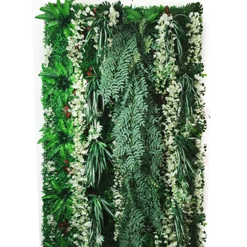 40*60cm Kodu Kaunistamiseks Kunstlikku Lille, Taime Seina Džungel Leaf Paneel Muru Dekoratiivse Pulmapidu