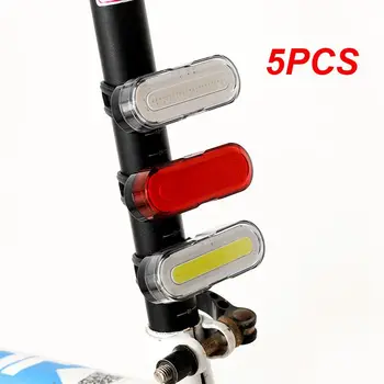 5TK Saba Kerge Laadimine USB Ohutuse Kerge Hoiatus Taillight Jalgrattasõit Multifunktsionaalne Veekindel Pööratav Ratsutamine Saba