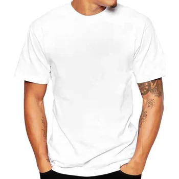 B1853 Suvi Mees Tshirt Valge T-Särgid Hipster T-särgid Harajuku Valge Mugavad Vabaaja Tee Särk Topid Riided, Meeste Lühikesed