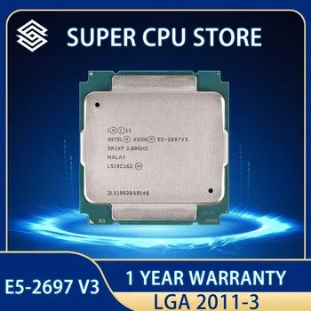Intel Xeon E5-2697 v3 E5 2697 v3 E5 2697v3 CPU Protsessor 2.6 GHz Neliteist Südamikud Kakskümmend kaheksa Niidid, 35M 145W 22nm LGA-2011-3