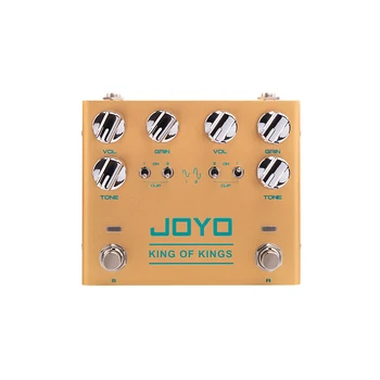 JOYO R-20 KING Of KINGS Vintage Overdrive Guitar Mõju Pedaali Dual-Channel Overdrive Prõks Moonutamine Multi-Effect Pedaali Osad