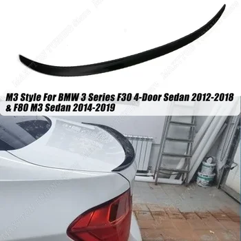 M3-Style BMW 3 Seeria F30 4-Ukseline Sedaan 2012-2018 & F80 M3 Sedaan 2014-2019 Saba Taga Spoiler Pagasiruumi Saba Tiiva Seest BodyKit