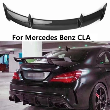 Mõeldud Mercedes - Benz CLA-KLASSI W117 CLA45 süsinikkiust Sepistatud süsinik Tagumine Spoiler Pagasiruumi 2013 2014 2015 2016 GT Spoiler Tiiva Kaas