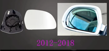 Non Tagumine Peegel Objektiiv Kohandada Audi Q3 2012-2018 2019 Peegel Valge Sinine Klaas Soojendus suunatuled LED Suur Visioon