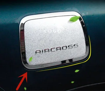 Näiteks Citroen C5 AIRCROSS 2017-2021 ABS Plastikust kütusepaak kate teenetemärgi paik anti-scratch kaitse auto tarvikud Q