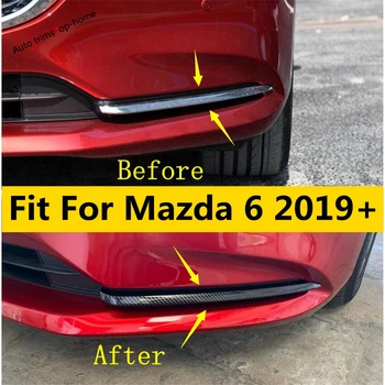 Näiteks Mazda 6 2019 2020 2021 udutule Lamp Silmalau Kulmu Teenetemärgi Kate Kit Sisekujundus ABS-Carbon Fiber / Välisilme Tarvikud