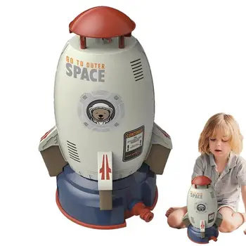 Raketiheitja Mänguasi Väljas Raketi Pöörlevad 360 Vee All, Lift, Sprinkler-Mänguasi Aias Muru Pihustatud Vesi Mänguasjad Lastele