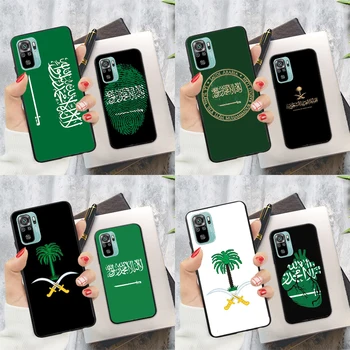 Saudi Araabia kuningriik Lipp Puhul Xiaomi Redmi Lisa 11 Pro Märkus 10 Pro 7 8 9 Märkus 9S 10S Redmi 10 9 9A 9C 9T Kate