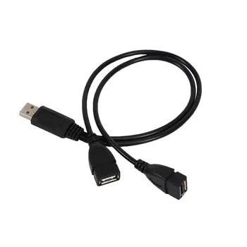 USB 2.0 A Male auf 2 Dual USB-Emane Jack Y Splitter Verteiler Adapter Kabel