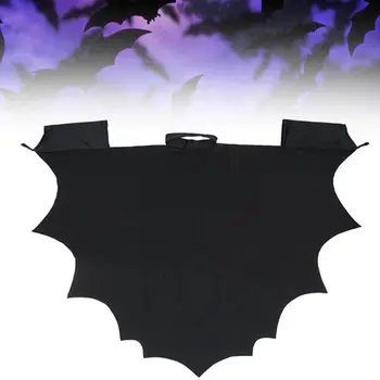 Vampiir Kuju Black Bat Wing Cape Halloween Cosplay Mis Plaaster Halloween Cosplay Kostüüm Bat Wing Cosplay Rekvisiitide Bat Wing Varjatud