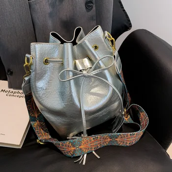 Vintage PU Nahk Kopp Õla Crossbody Kotid Naiste Disainer Käekotid Ja Rahakotid 2023 Uus Mitmekülgne Daami Messenger Bag Sac