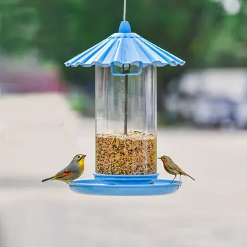 Väljas bird feeder, aia kaunistamiseks, villa, rõdu bird feeder, automaatne lindude toitmine küna