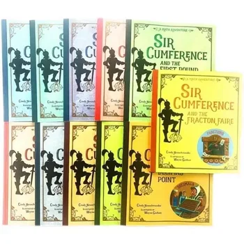 11 Raamatuid Sir Cumference Matemaatika Seiklus Laste Klassivälise Lugemise Pilt Raamat inglise keeles