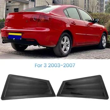 1Pair Auto Tagumine Aken Katiku Sisekujundus Kaas Mazda 3 2003-2007 Pool Ventilatsioonirest Air Vent Kühvel Spoiler Kilpi B