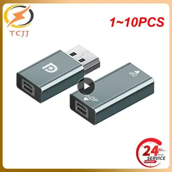 1~10TK Alumiinium 4K Displayport Mini DP to HDMI-ühilduv Adapter 4K @60Hz 1080P Naine, Et Mees PC Sülearvuti Projektoriga