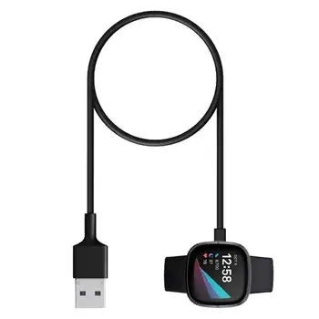 30/100cm Kiire Laadimise Adapter USB laadija Kaabel, toitejuhe Jaoks Fitbit Versa4/3 Smart Watch Versa4 Versa3 Vaadata Tarvikud