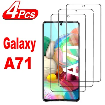 4tk Karastatud Klaasist Samsung Galaxy A71 A72 A73 A74 A54 A34 A14 A33 A22 A52 A53 A52S S20FE 5G Screen Protector Glass Film