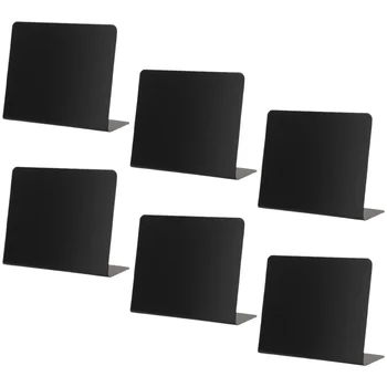 6 Tk Stendid Restoran Decor Toidu märgistus Pool Buffet Mini Blackboards Ekraan Kodu Multifunktsionaalne Desktop