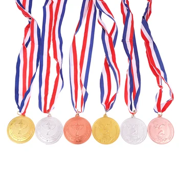 Alumiinium, Kuld, Hõbe, Pronks Sõlmimise Medal Võitja Tasu Konkursi Auhinnad Sõlmimise Medal Suveniiride Kingitus Väljas Sport Lapsed Mänguasjad