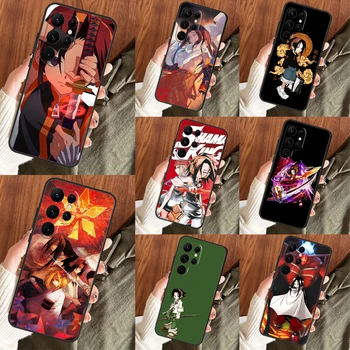 Anime Shaman King Case For Samsung Galaxy S23 Ultra S22 Pluss S21 Ultra S20 FE S9 S10 Lisa 10 20 Ultra Kate