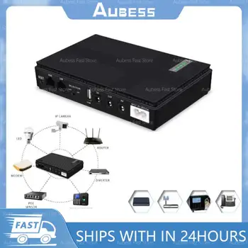 Aubess 5V-12V Suure Mahutavusega Mini Kaasaskantav Backup UPS Power Adapter WiFi Ruuter Gigabit Dual-band WiFi Travel Router Tugi