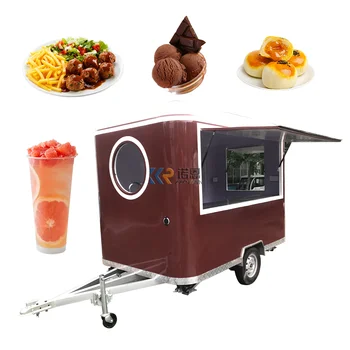 Ce-Dot Uus Restoran Suupiste Mobiil Toidu Veoauto Hot Dog Cart Burger Soojem Toidu Haagise Õhu Vool Haagise Tänaval