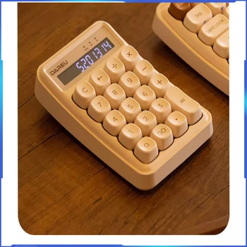 Dareu Z19 Mehaaniline Klaviatuur/kalkulaator/väike Number Kohandatud Mängu Klaviatuuri 2-in-1 Wireless Bluetooth, Office Naine Ainult Ipad