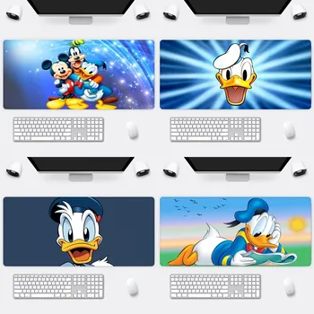 Disney Multifilmi piilupart Donald Mousepad Kontor Suurte Väike Hiir PC Arvuti Mängu Klaviatuuri Kummist Anti-Slip Hiired Matt Suur