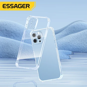 Essager Selge tilk-tõend Telefon Case For iphone 14 13 12 Pro Max Juhul Silikoon Soft Case For iphone Mini 12 X Xs XR 8 tagakaas