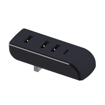 Glovebox USB Hub Port Mudel 3/Y Docking Station 4 In 1 andmeedastus Adapter