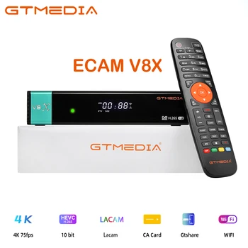 GTMEDIA V8X ecam HD 1080P Satelliidi Vastuvõtja Sat DVB-S/S2/S2X Finder Toetada ISTUS Gtplayer CA kaart TV Vastuvõtjad