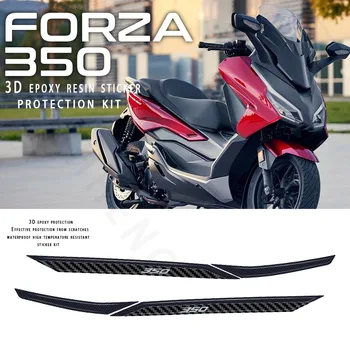 Honda Forza 350 NSS 350 Mootorratta Osade Taga Lenkstangi Kaitse 3D Epoksüvaik Kleebis 2021 2022 2023