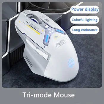 IN9 Tri-mode Juhtmeta Bluetooth Hiir Juhtmega Professional Gaming Mouse Helendav Tüüp-C Laadimine Arvutisse Office Mause Jaoks Gamer