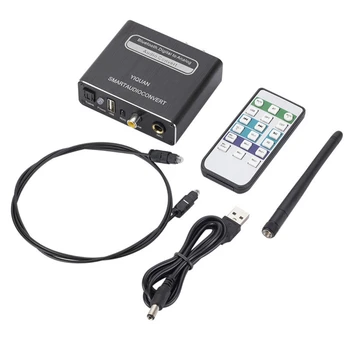 Jae-Wireless Digital Digital-To-Analog Converter 5.0 Bluetooth-Fiber Koaksiaal Mängib Mikrofon, Pult Audio Decoder