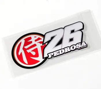 kuum motorsport Dani Pedrosa Nr 26 kleepsud kiiver RX-7X-reflective krossi kleebised auto stiil mootorratta kleebis