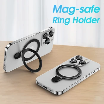 Pööratav Magnet Telefon Helisema Omanik iPhone 14 13 12 Promax jaoks MagSafe Ringi Grip Seista Jalg Magnet Juhul