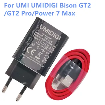 Sest UMI UMIDIGI Bison GT2/GT2 Pro/Power 7 Max mobiiltelefoni Kiire Laadija EU Power Adapter 5V/9V/12V+1M Tüüp-C USB Kaabel Andmed Line