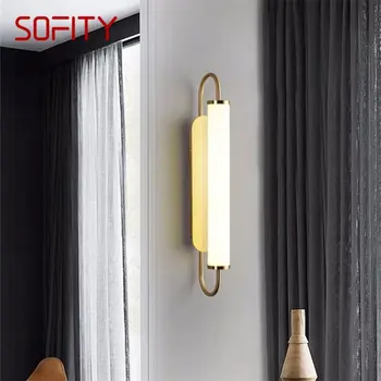 SOFITY Põhjamaade seinavalgusti Sconces LED Lamp Kaasaegne Loominguline Disain Kuld Inventar Dekoratiivsed Kodu Koridoris