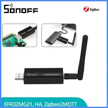 SONOFF ZB Dongle-E USB Dongle Pluss ZigBee Traadita Zigbee Gateway Analyzer ZHA Zigbee2MQTT Eelnevalt Pinnatud Kuna ZigBee Ruuter