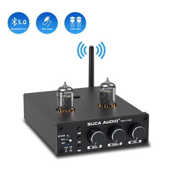 SUCA Audio Toru-T1 Pluss NE5532 Bluetooth-5.0 Võimendi HIFI 6A2 Toru Võimendi Toetab USB-RCA Heli Võimendi Kodu AMP