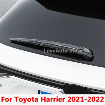 Toyota Harrier 2021 2022 Auto ABS Tagumine Klaasipuhasti Trim Strip Tagumine Pagasiruumi Klaasipuhasti Särav Väljast Kaitsev Kate Tarvikud