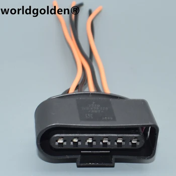 worldgolden 6 Pin-kood 1J0 973 726 3.5 Seeria Auto Elektroonilise Bensiin Elektriline Pump Töötleja elektritraat Veekindel Pistik